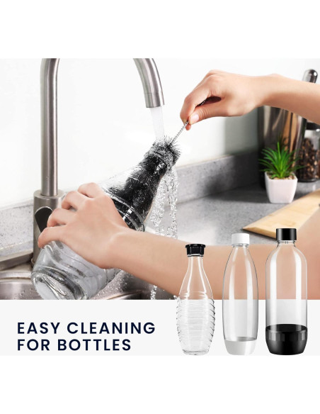 Cepillo para Botellas kwmobile 36 cm Compatible SodaStream Cepillo para Botellas kwmobile 36 cm Compatible SodaStream