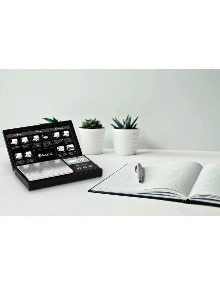 Báscula Digital de Bolsillo MAXUS ELITE 500g x 0.01g LCD