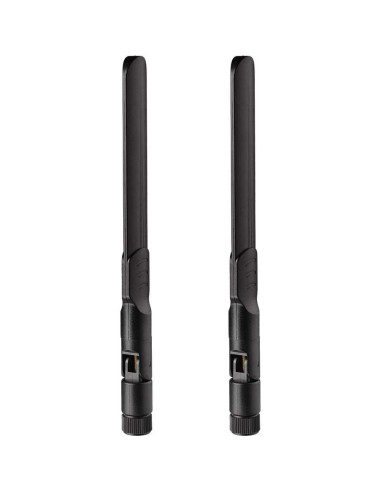 Antena 4G LTE Bingfu SMA Macho 8dBi Paquete de 4 Unidades