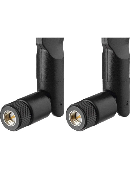 Antena 4G LTE Bingfu SMA Macho 8dBi Paquete de 4 Unidades