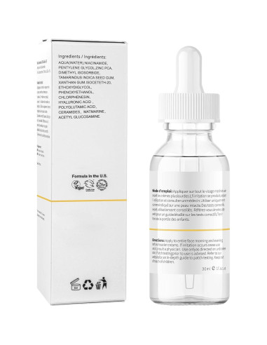 Suero Facial Niacinamida 10% + Zinc 1% MIZEEYE 80g