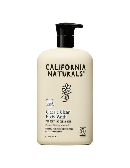 Gel de Ducha California Naturals Coco 489.2 ml Vegano Hidratante