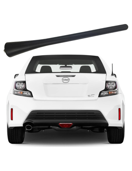 Antena de goma corta para Scion xA/tC/iQ 2004-2016 - Reemplazo AM/FM