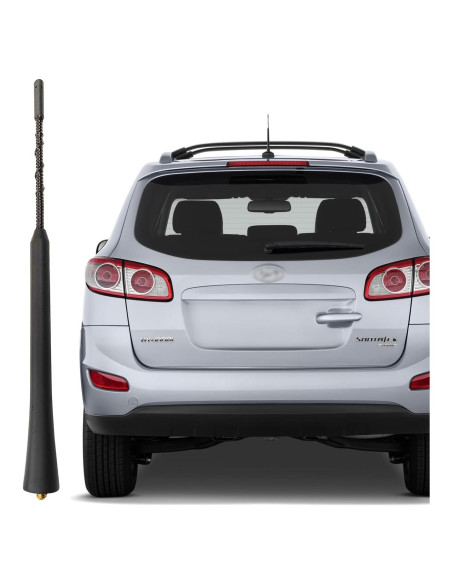 Antena de Reemplazo para Hyundai Santa Fe 2006-2013 Negra