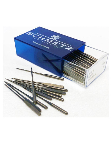 Agujas de Máquina de Coser Schmetz 80/12 Antiadherentes - 100 Unidades