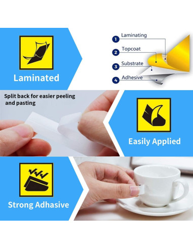 Cinta de Etiqueta Laminada 12mm LabelPros - 8 Colores