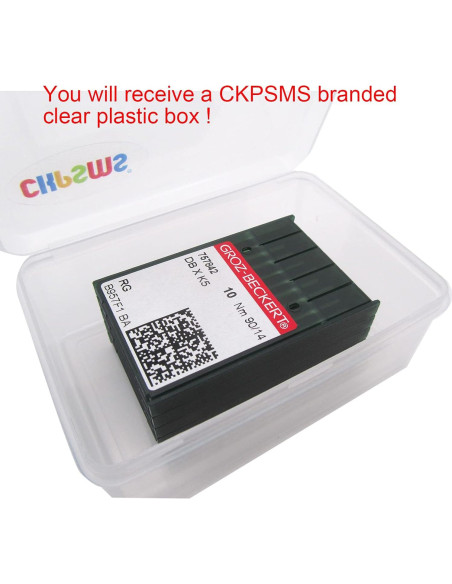 50 Agujas de Bordado Industrial Groz Beckert DBXK5 65/9