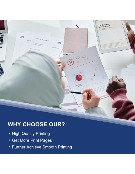 Cartuchos de tinta FADFAWN LC20E XXL para Brother - 5 Piezas