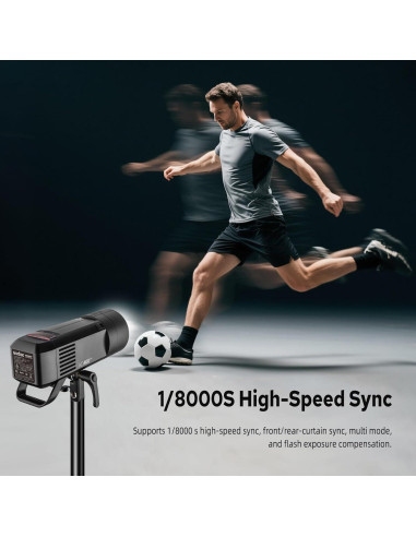 Godox AD400PRO Flash Estudio 400Ws TTL 2.4G GN72 5600K