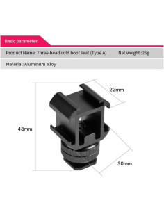 Adaptador Montaje Zapata Fría Aluminio TONHOKJ ST-001 2