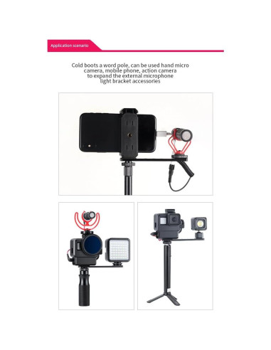 Adaptador Montaje Zapata Fría Aluminio TONHOKJ ST-001