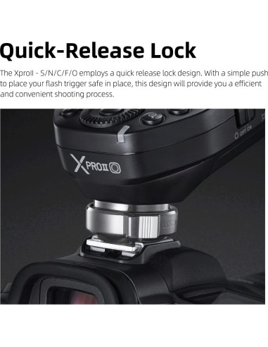 Disparador Inalámbrico Godox XProII-O TTL 1/8000s HSS