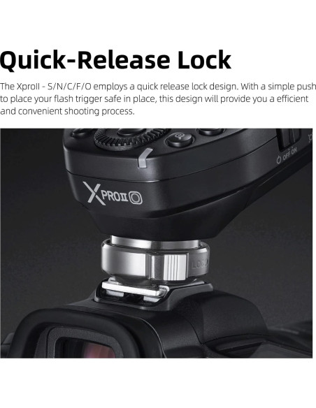 Disparador Inalámbrico Godox XProII-O TTL 1/8000s HSS