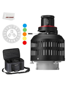 Proyector LED AMBITFUL AL-18 Pro con Snoot y Montura Bowens