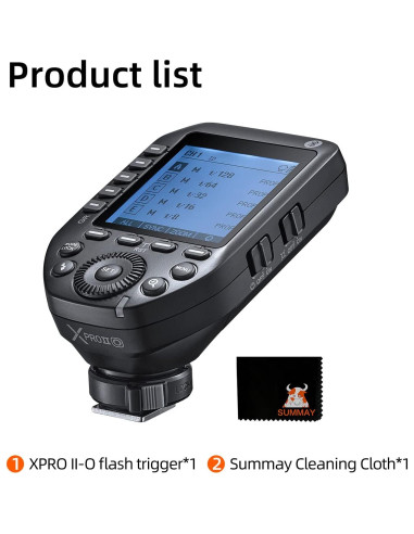 Disparador Inalámbrico Godox XProII-O TTL 1/8000s HSS