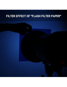 Filtros de Luz Gel Winsang WS-6 20x20cm Azul Trans 8 Piezas 2