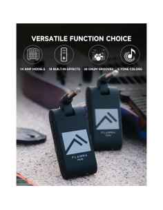 Amplificador de Auriculares para Guitarra FLAMMA FX10 Bluetooth 2