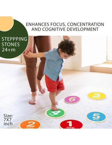 Conjunto de Juego Interior Quokka BalanceSet - Viga y Discos de Madera