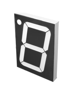 Tubo Digital LED Othmro 1 Pieza 7 Segmentos Rojo 10 Pines