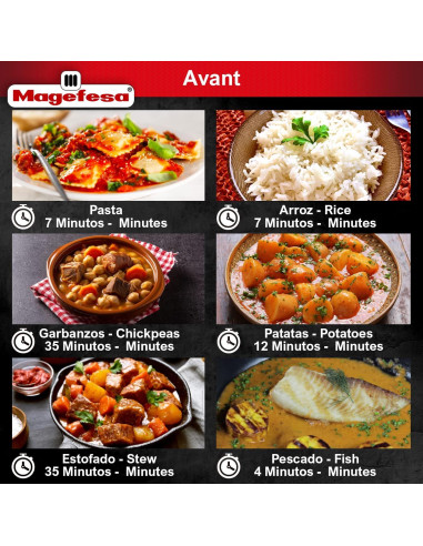 Olla a Presión Magefesa Avant 4.1L Aluminio Resistente