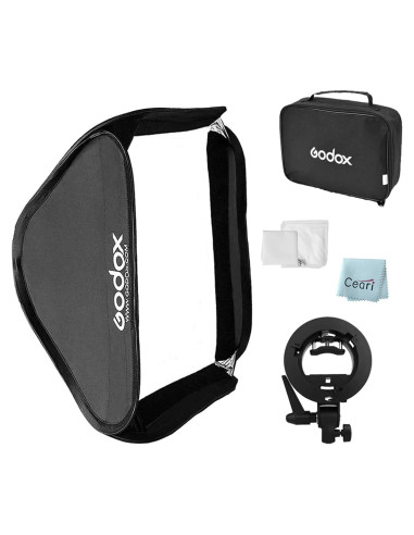 Softbox Godox 50x50cm con soporte Bowens para Speedlight