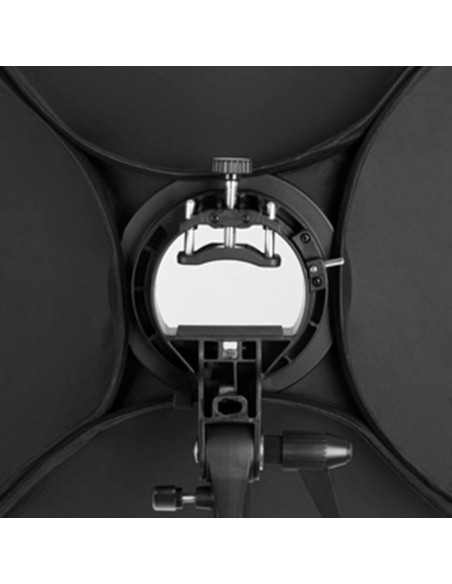 Softbox Godox 50x50cm con soporte Bowens para Speedlight