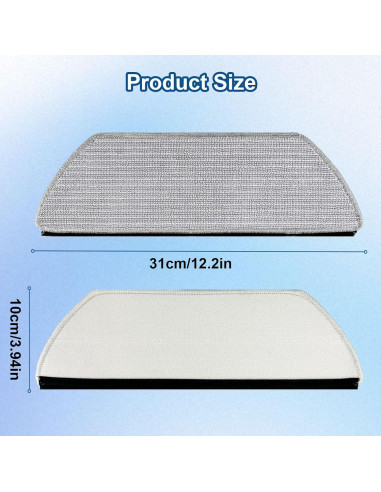 Paquete de 10 Almohadillas de Microfibra para Aspiradora Shark