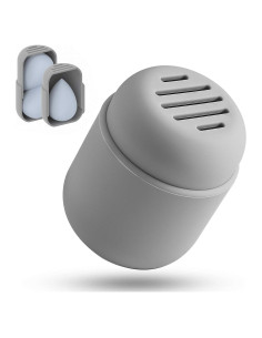 Soporte para Esponja de Maquillaje BEZOX Gris - Estuche de Silicona