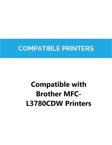 Cartucho de Tóner Compatible LD TN229 para Brother - 4 Piezas