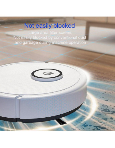 Aspiradora Robot 3 en 1 Genérico Modelo 8088 1000Pa Blanco