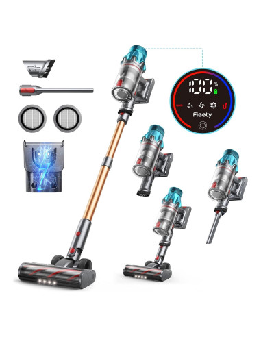 Aspiradora Inalámbrica Fieety V7 550W 45Kpa 60 Min Carga Rápida