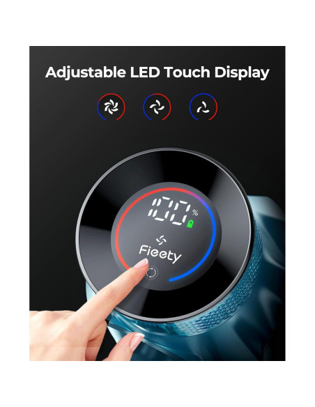 Aspiradora Inalámbrica Fieety V7 550W 45Kpa 60 Min Carga Rápida