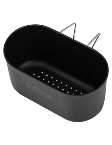 Colador de desagüe colgante SYCOOVEN de acero inoxidable 304