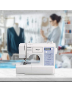 Máquina de Coser Brother CS5055PRW, 50 Puntadas, Pantalla LCD 2