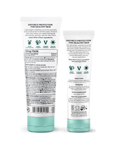 Combo de Protector Solar Mineral Badger SPF 30 - 84.5 ml x2