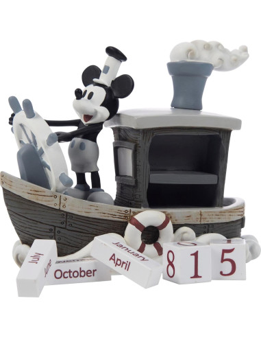 Calendario Perpetuo Mickey Mouse Precious Moments 11.43 cm