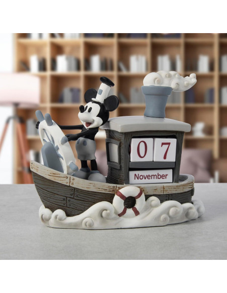 Calendario Perpetuo Mickey Mouse Precious Moments 11.43 cm