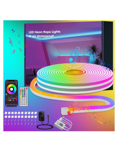 Tira LED Neon RGB 10m Ledagic con Control Remoto y App