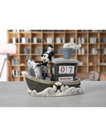 Calendario Perpetuo Mickey Mouse Precious Moments 11.43 cm
