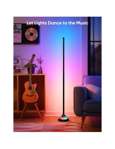 Lámpara de Pie Esquina Inteligente RGBIC 20W 1100lm - APPECK