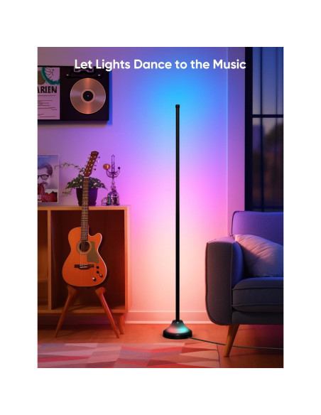 Lámpara de Pie Esquina Inteligente RGBIC 20W 1100lm - APPECK