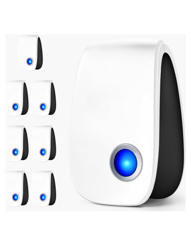 Repelente Ultrasónico Mejorado Bugbeat 2025 - 8 Paquetes