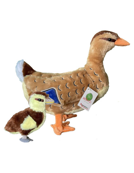 Pato Mallard Mallory Adore Plush 34.3 cm con Patito Pato Mallard Mallory Adore Plush 34.3 cm con Patito