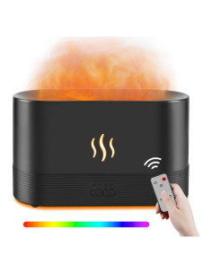 Difusor de Aceite Esencial Depulat HYB-02 300ml con Llama RGB