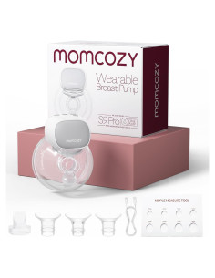 Extractor de Leche Eléctrico Momcozy S9 Pro Doble 24mm Gris