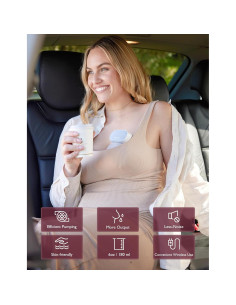 Extractor de Leche Eléctrico Momcozy S9 Pro Doble 24mm Gris 2