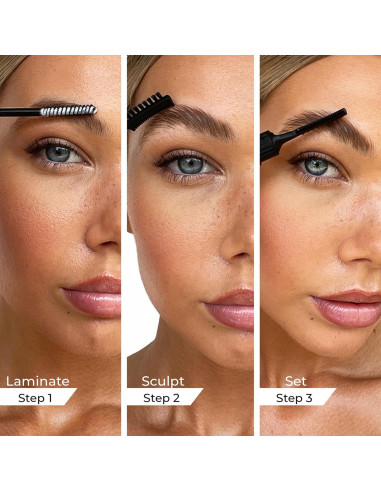 Laminado de Cejas MCoBeauty Transparente - Fija y Esculpe