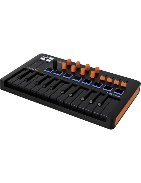 Controlador MIDI Arturia MiniLab 3 25 Teclas USB-C Naranja