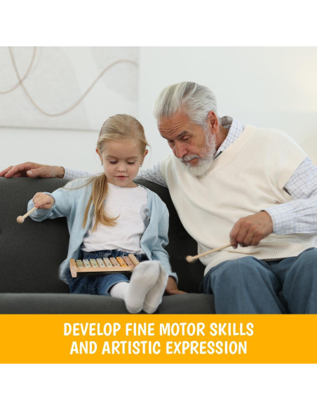 Xilófono de Madera Stoie's 8 Notas Colores para Niños Xilófono de Madera Stoie's 8 Notas Colores para Niños