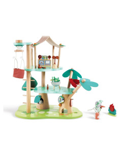 Casa de Muñecas Kiki el Koala Hape 3 Pisos con Accesorios